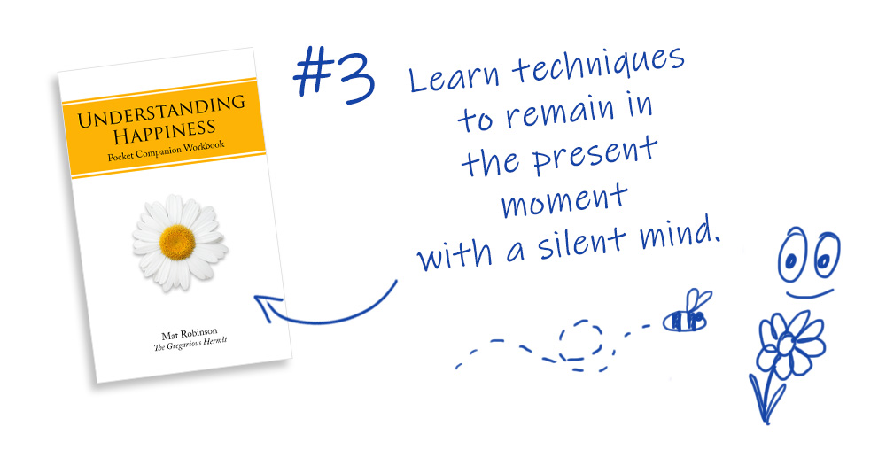 Learn techniques to remain in the present moment with a silent mind.